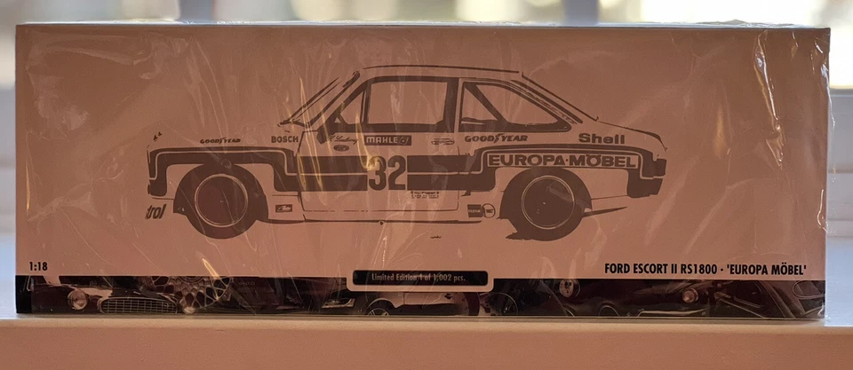Ford Escort RS1800 #32 Klaus Ludwig Nurburgring 1979 (1 de 1002) 1:18 Foto 3 de 3