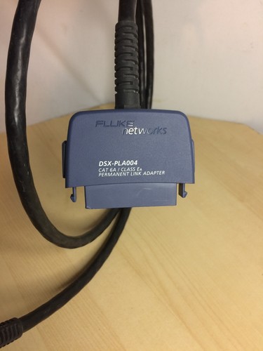 Fluke Networks DSX-PLA004 Cat 6A Permanent Link Adapter Kabel für Teile Versive - Bild 5 von 5