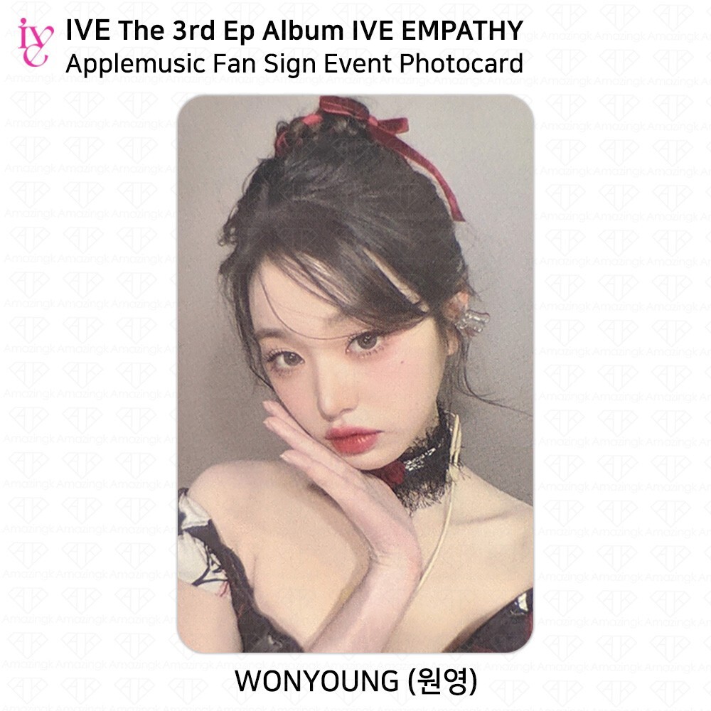 IVE The 3rd EP Album IVE EMPATHY Applemusic Fan Sign Event