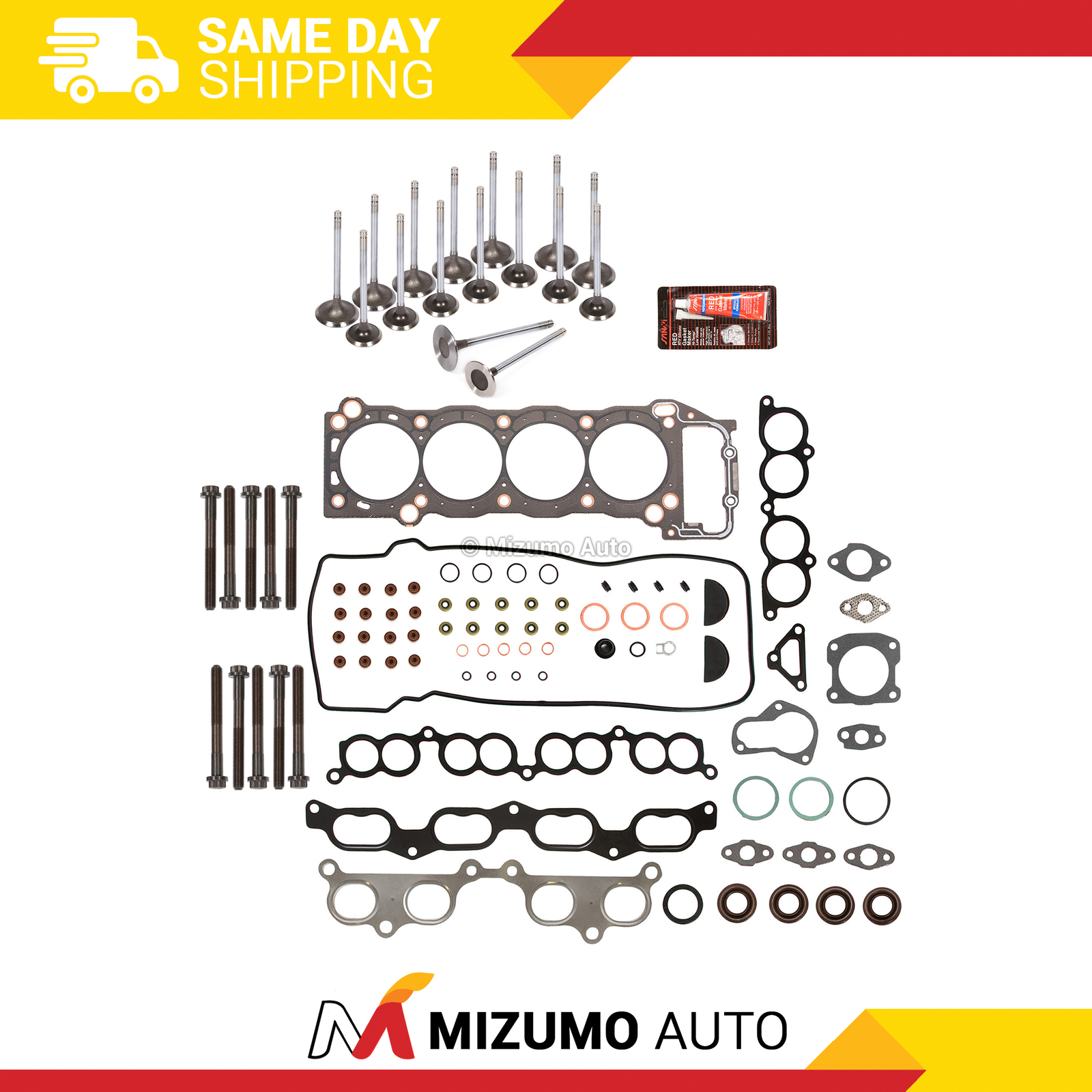 MA-4216952652 Head Gasket Set Intake Exhaust Valves Compatible - Foto 7