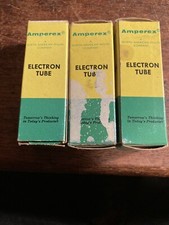 1960s NOS Amperex 7025 12AX7  amplifier tube Made in Germany, Gt. Britain, Hollan