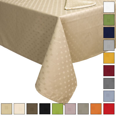 Ladies Cotton Tablecloth + 6 Seater Napkins 0541