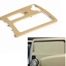 For MERCEDES BENZ W204 C-CLASS Beige Center Console Cup Holder Trim Cover 1PC