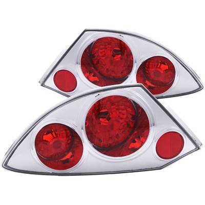 ルビアメ　foilパーツ Fits 00-02 Mitsubishi Eclipse Tail Lights Left Right Pair w