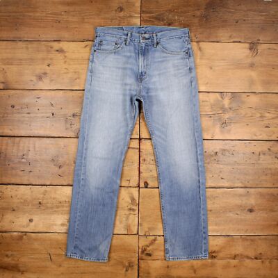 Vintage Levis 505 Jeans 32 x 31 Stonewash Straight Blau Red Tab Denim