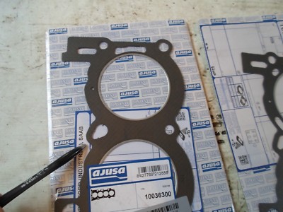 PAIR HEAD GASKETS Ford V4 1.5 & 1.7 Liter 1962-11/1967 open deck block
