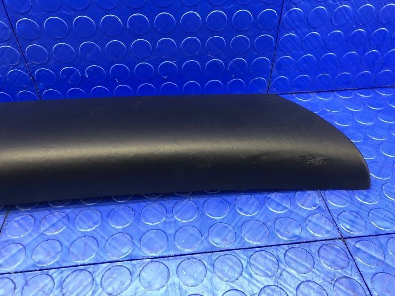 2016-2021 MCLAREN 570S OEM REAR WINDOW TRIM COVER PANEL BLACK LEATHER
