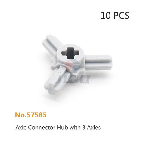 Technic Compatible Axle Connector Parts Pin Perpendicular Connectors Joint Bulk - Picture 48 of 59