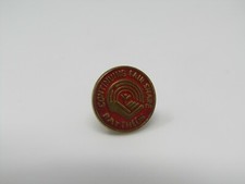 Vintage Raytheon United Way Lapel Pin Continuing Fair Share Donor Red Enamel