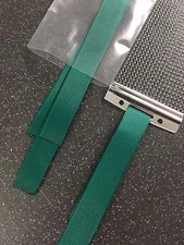 6 x Snare Wire Straps Ribbon String Cord Snare Drum Wires DARK GREEN hi quality