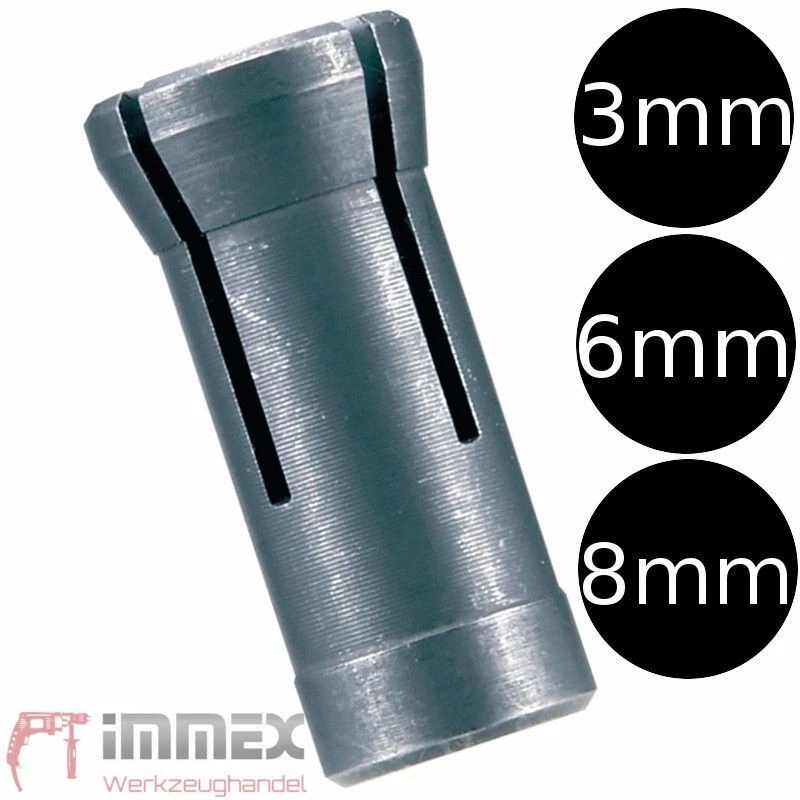 Makita Spannzange Spannzangen 3mm 6mm 8mm GD0602 DGD800 763669-8 