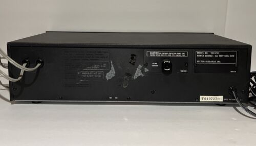 Vector Research VCX-250 Stereo Kassettendeck mit Dolby NR GETESTET FUNKTIONIERT! - Bild 2 von 3