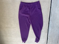 Gitano Sportswear Womens Pants Black Elastic Waist Size Large (WTF31)