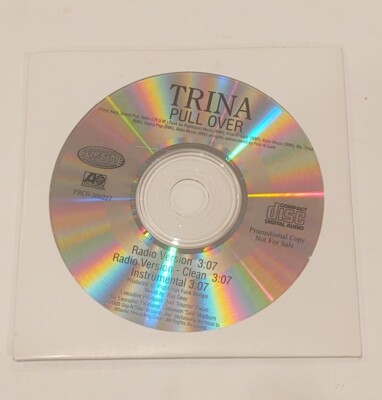 New CD! Trina -Pull Over CD single (2000) promotional w/ 3 versions. Rare!
