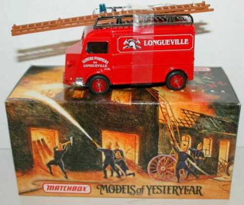 Feuerwehr Modellautos, - LKWs & -Busse der Serie Matchbox Models of Yesteryear im Maßstab 1:43