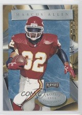 1996 Playoff Trophy Contenders Marcus Allen #43 HOF 1k3