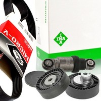 Gates 6PK1555 Keilrippenriemen-Satz + Spanner FüR BMW 3 E36 5 E34 E39 7 E38