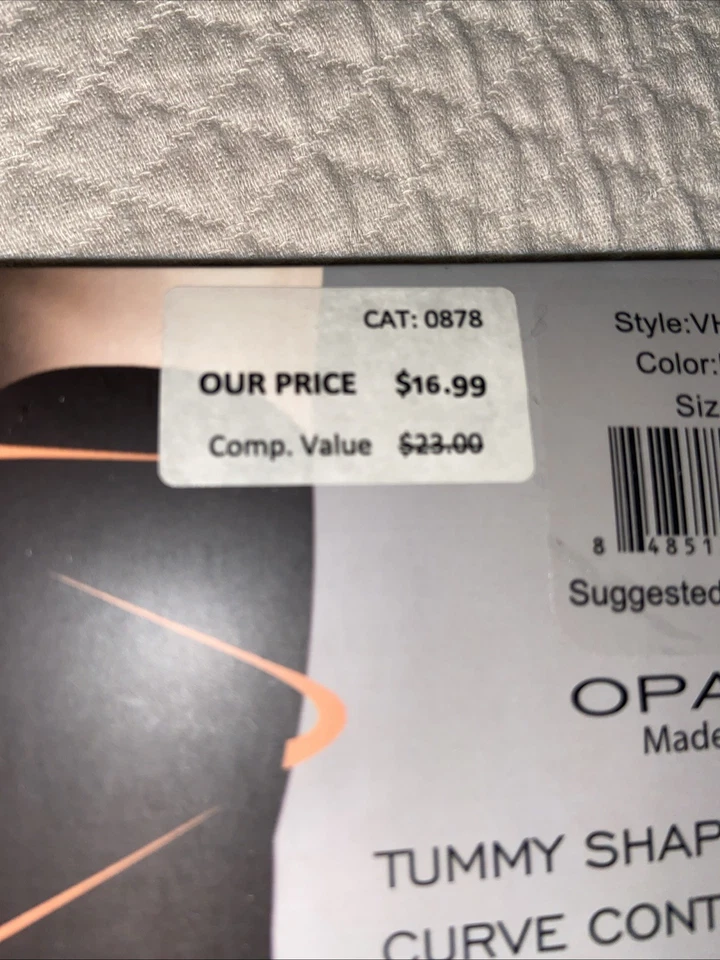 Pantimedias VIA SPIGA Impecables Modeladoras Opacas Negras Talla B NUEVAS Foto 2 de 4