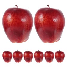 8 Pcs Realistic Fake Food Fruits Artificial Decoration Lifelike for Display