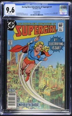 CGC 9.6 Supergirl #1 Newsstand. Masters of the Uni