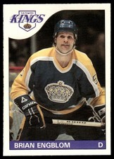 1985-86 O-Pee-Chee Brian Engblom #5 VIEW SCAN