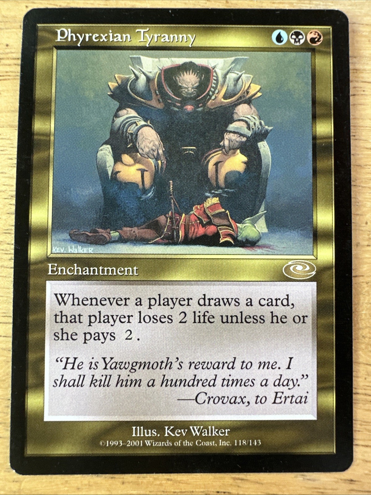 Phyrexian Tyranny #118 (LP) Planeshift PLS Magic MTG