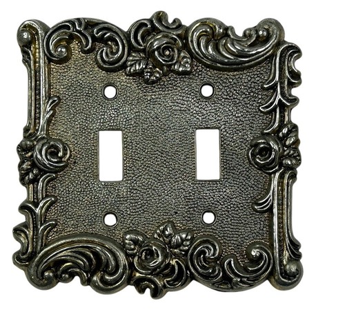 6 American Tack & Hardware Brass Switch Covers 1 Double/5 singles 1967 60T 60TT - Picture 6 of 8