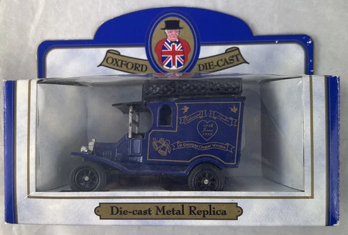 VANS OXFORD DIECAST EDWARD & SOPHIE ROYAL WEDDING VAN NUOVO MAI USA