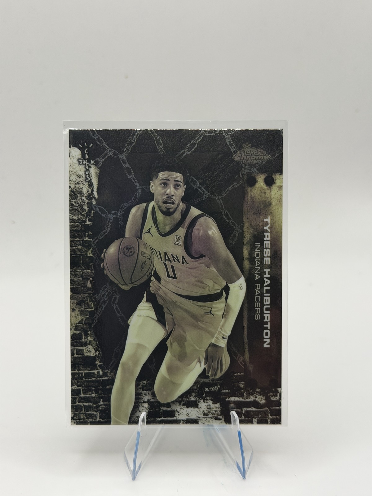 2025-26 Topps Chrome Cactus Jack #15 Tyrese Haliburton