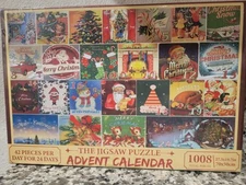 The Jigsaw Puzzle Advent Christmas Calendar (24 Boxes w. 42 Pieces (1008 Total))
