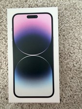 Apple iPhone 14 Pro Max Deep Purple Empty Box Only No Phone