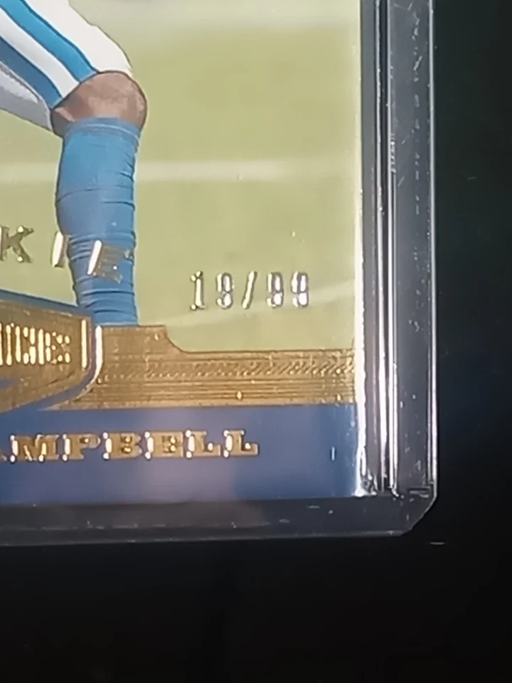 2019 Panini Plates & Patches Rookies 19/99 Parris Campbell #180 Rookie RC - Image 2 of 4