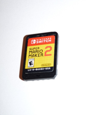 Super Mario Maker 2 (Nintendo Switch, 2019) Cartridge Only Tested Authentic