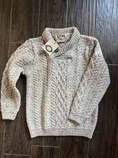 Aran Collar Sweater