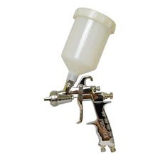 Pro-tek Hvlp Gravity Feed Paint Spray Gun 1.4 Mm Nozzle 600 Ml Nylon Cup