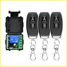 DC 12V 433MHz RF Wireless Remote Control Switch 1CH Receiver 2CH Transmitter
