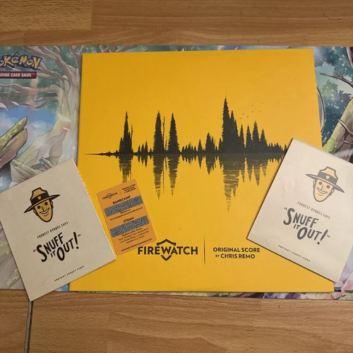 Firewatch Original Video Game Score Vinyl Record Soundtrack LP BLACK Standard