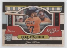 2019 Panini Leather & Lumber Bat Patrol Holo Silver 3/25 Jose Altuve #BP-13 04br