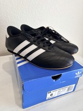 Size 6 - adidas Taekwondo Lace Black White Gum New With Tags