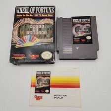 Wheel of Fortune (Nintendo Entertainment System, 1988), CIB Tested