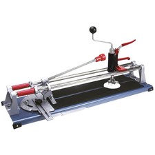 Fliesenschneider 600 mm mit Doppelrohrf&uuml;hrung L&ouml;cherstanzer Keramikfliesen uvm.