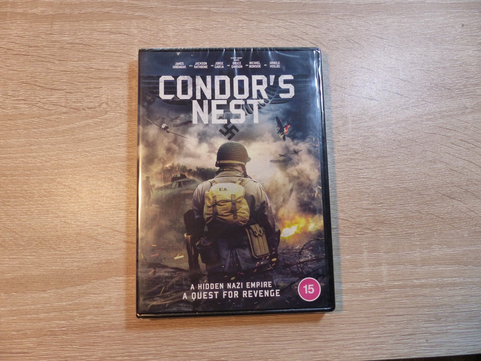 Condor's Nest (DVD) Jorge Garcia Arnold Vosloo Jackson Rathbone Michael - NEW