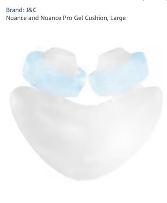 2 Pack CPAP  Pillows Cushion Philips Respironics Nuance Pro 1105175 Size Small