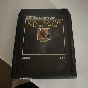 UA Classics Kenny Rogers & Dottie West 8-Track Tape UA-EA946-H