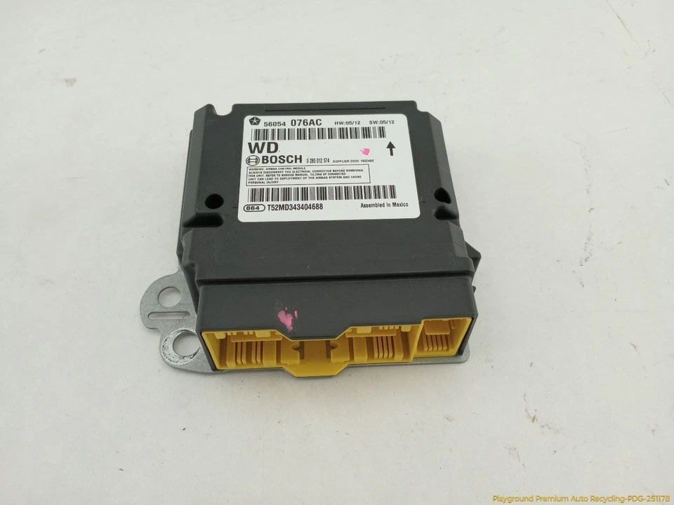 Módulo de control informático de retención de ocupantes Dodge Durango compatible con 2014-2015 14 15 Foto 2 de 4