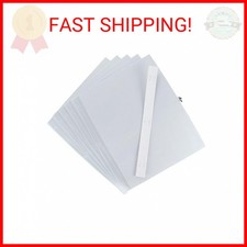 Pioneer Universal Top-Loading Page Protectors 5/Pkg, 12"X15" W/White Inserts