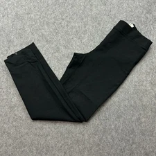 Cos Pull On High Waist Back Ankle Zip Pants Women's Size 8 Black Stretch