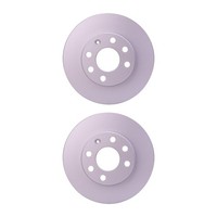 2 Bremsscheiben InnenbelüFtet Ø 60 Mm 20 Mm Hella Passend FüR U.A. Opel Astra