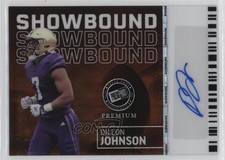 2024 Leaf Press Pass Premium Bronze Prism 3/25 Dillon Johnson #S-DJ1 Auto 13u1