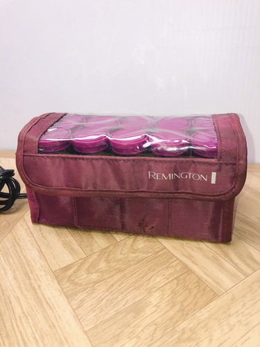 Remington Ceramic 1” Hot Rollers Curlers Purple Compact Travel Case TESTED WORKS - Picture 4 of 10